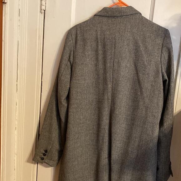 Gray Twill Blazer Jacket - Picture 5 of 6